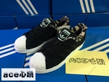 【Ace心跳】Adidas/三叶草 女子 豹纹保暖休闲板鞋：B35434