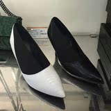 代购思加图2016秋季新款专柜正品女单鞋高跟尖头品牌皮鞋9UE27CM6