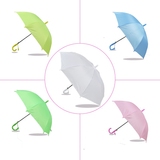 儿童diy手绘画雨伞 白色绘画幼儿园小孩男女创意填色伞定制批发
