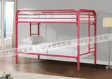 欧式学生公寓高低床双层床成人上下床上下铺双层床成人铁床儿童床