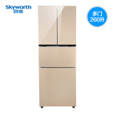 Skyworth/创维 D26AG 260L对开门四门大容量电冰箱正品联保包邮