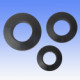 黑色橡胶圈/垫圈 橡胶弹性圈 减震用 联轴器缓冲垫 传动环 10*20.