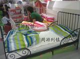 广州宜家代购*IKEA*宜家家居 儿童床*米隆 床架 白色/黑色