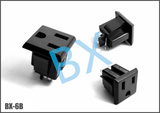 AC插座 转换插头 美标插座美式插座卡入式插座品字座BX-6B（图）