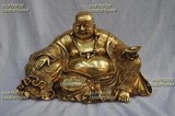佛教用品铜佛像 纯铜弥勒佛像 招财进宝 阿弥陀佛