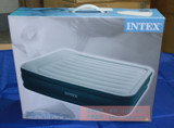 INTEX 67736 气垫床 豪华双人双层内置枕头充气床垫 送家用电泵