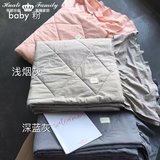外贸床盖出口韩国纯棉裙边菱形绗缝床单床上用品床盖毯子纯色包邮