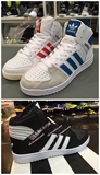 100%香港专柜正品Adidas三叶草男女高帮板鞋M18232/M18235/M29389