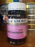 现货新西兰Blackmores孕妇营养黄金素孕期哺乳期专用维生素180粒
