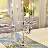 蜡烛台欧式摆件复古家居香氛浪漫礼品烛光晚餐婚庆道具蜡烛杯烛台