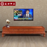 红木家具非洲缅甸花梨木电视柜1.8~2.4米大果紫檀中式影视柜地柜