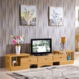 全实木电视柜 榉木电视柜 可伸缩电视柜 地柜 榉木家具 客厅家具