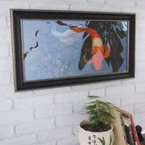 红色锦鲤鱼 年年有鱼 客厅书房玄关餐厅茶馆现代简约装饰画挂画