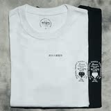 WTAPS HERALDRY/SCREEN S/S TEE 双鹰印花T恤 16SS 黑白纯棉短袖