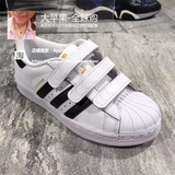 香港代购 Adidas 阿迪达斯童鞋 三叶草贝壳头小童板鞋 运动休闲鞋