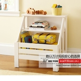 美式个性床头柜纯实木工厂定制简美风格木蜡油环保REDBOY儿童家具