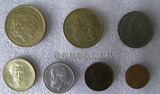 【欧洲】希腊7枚套 硬币 外国钱币 早期套币纪念币