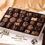 香港代购 多造型口味美国See'scandies果仁巧克力精装礼盒454g