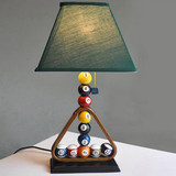 现代创意台球台灯卧室床头灯书房客厅欧式桌球简约个性北欧式台灯