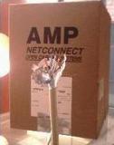 AMP超五类大屏蔽网线 0.5钝铜心双屏蔽带网  创亿双屏蔽网线