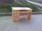 促销 1.2米1米实木写字台办公电脑桌带抽屉杉木松木木头学生桌