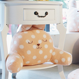 梨花系列粉色波点兔 抱枕 腰靠 坐垫 颈枕 双人枕单人枕 毛绒玩具