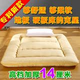 加厚榻榻米床垫子单人学生床褥子双人1.5米1.8米席梦思折叠棕垫