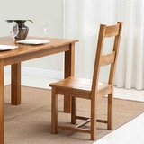 华谊家具 纯实木餐椅子靠背椅橡木办公椅实木电脑椅餐厅组合家具