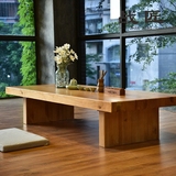 实木茶桌椅组合简约现代功夫茶几方形茶艺桌泡茶桌大板矮桌子客厅