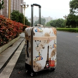 学生密码箱皮箱拉杆箱女款20寸小清新可爱行李箱万向轮旅行箱韩版