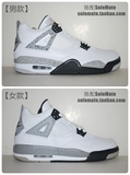 独配 Nike Air Jordan 4 耐克 乔4 AJ4 白水泥 308496-104