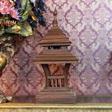 泰国工艺品木雕装饰灯东南亚风格居家饰品酒店会所特色塔形落地灯