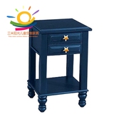 三米阳光实木床头柜现代简约储物柜特价定制包邮儿童地中海床头柜