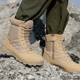 夏季透气军靴 陆战作战靴 男女特种兵沙漠靴 战术靴户外登山军鞋