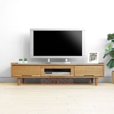 纯实木电视柜北欧宜家白橡木新款影视柜地柜组合简约现代家具定做