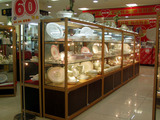 深圳展柜 玻璃展柜 货架配件 货架型材 瓷器货架