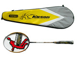 正品特价 4.2折凯胜/Kason TSF 86ti 羽毛球拍单拍 钛合金全碳素