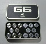 罗技G500S G500鼠标通用砝码(配重),G5(2007)原配,全新原装正品