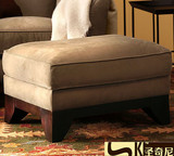 圣奇尼 美式沙发系列哈迪森脚凳驼色Harbor 现代美式风格Valley