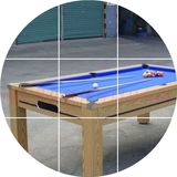 台球桌餐桌球台多功能家用可加乒乓球桌会议桌2.1米标准美式成人