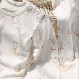 小素材竹纤维 宝宝内衣套装春夏季薄款婴儿衣服儿童睡衣男童女童