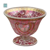 嘉邦玻璃马赛克烛台 装饰碗 玻璃制品 手工装饰品 厂家特价直销