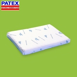 patex泰国乳胶婴儿枕头 纯天然乳胶儿童枕 0-3岁宝宝枕头高2.5cm