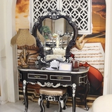 欧式梳妆台妆凳妆镜组合  美式新古典小户型化妆桌化妆台卧室家具