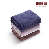 出口日本 无印良品夏季双人纯棉毛巾被 纯色床单毛毯盖毯毛巾毯