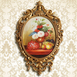 欧式有框玄关单幅壁画客厅餐厅手绘装饰画抽象花卉卧室壁挂油画