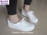 韩国直邮 Keds正品厚底帆布鞋 郑秀晶同款小白鞋 必备款WH53541