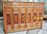 中式仿古家具 储物柜 明清古典实木 六门六斗鞋柜