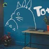 宫崎骏龙猫儿童房墙贴卡通动漫墙纸贴画 客厅电视背景墙装饰贴纸