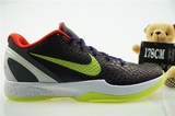 公司货 Nike Zoom Kobe VI Chaos 科比ZK6 末代小丑 446442-500